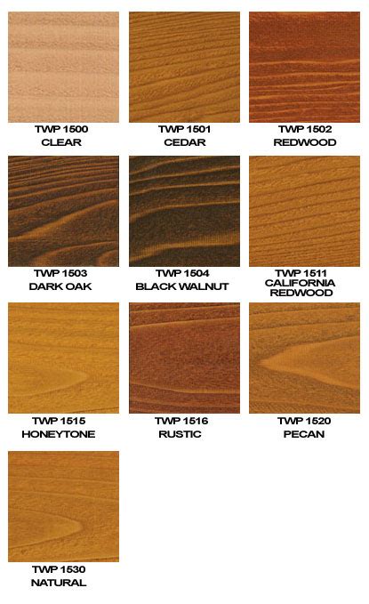 olympic wood stain colors